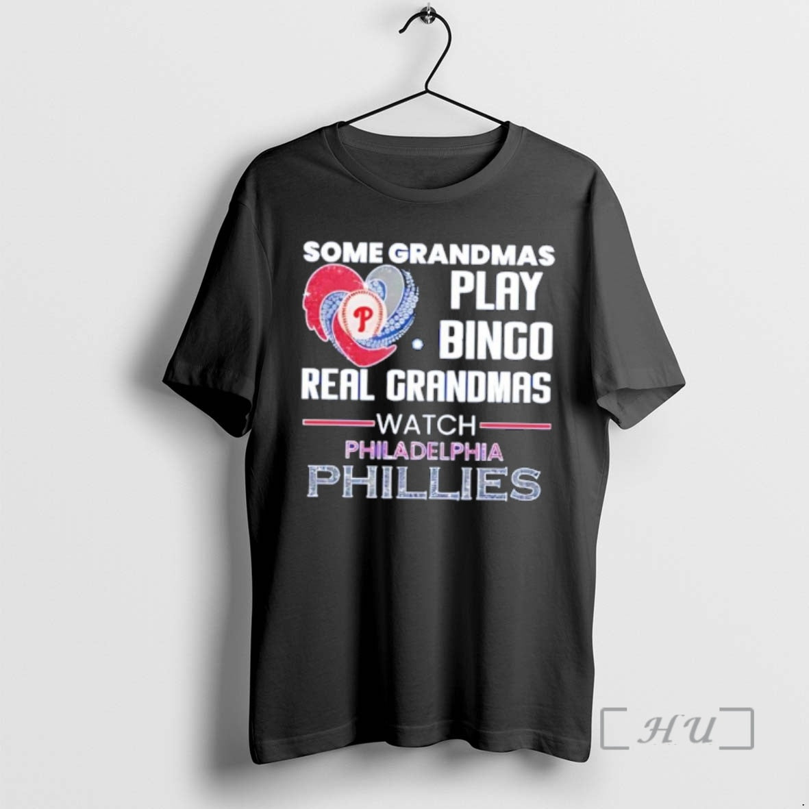 Officials Some Grandmas Play Bingo Real Grandmas Watch Philadelphia Phillies T-Shirts, Hoodie, Sweatshirt | HypeDripTees.com