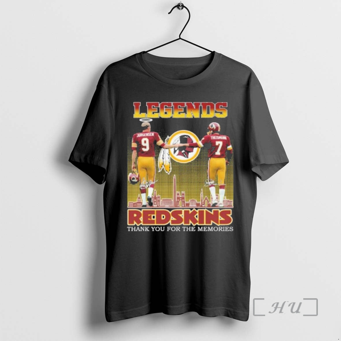 Officials Sonny Jurgensen And Joe Theismann Legends Washington Redskins T-Shirts, Hoodie, Sweatshirt | HypeDripTees.com