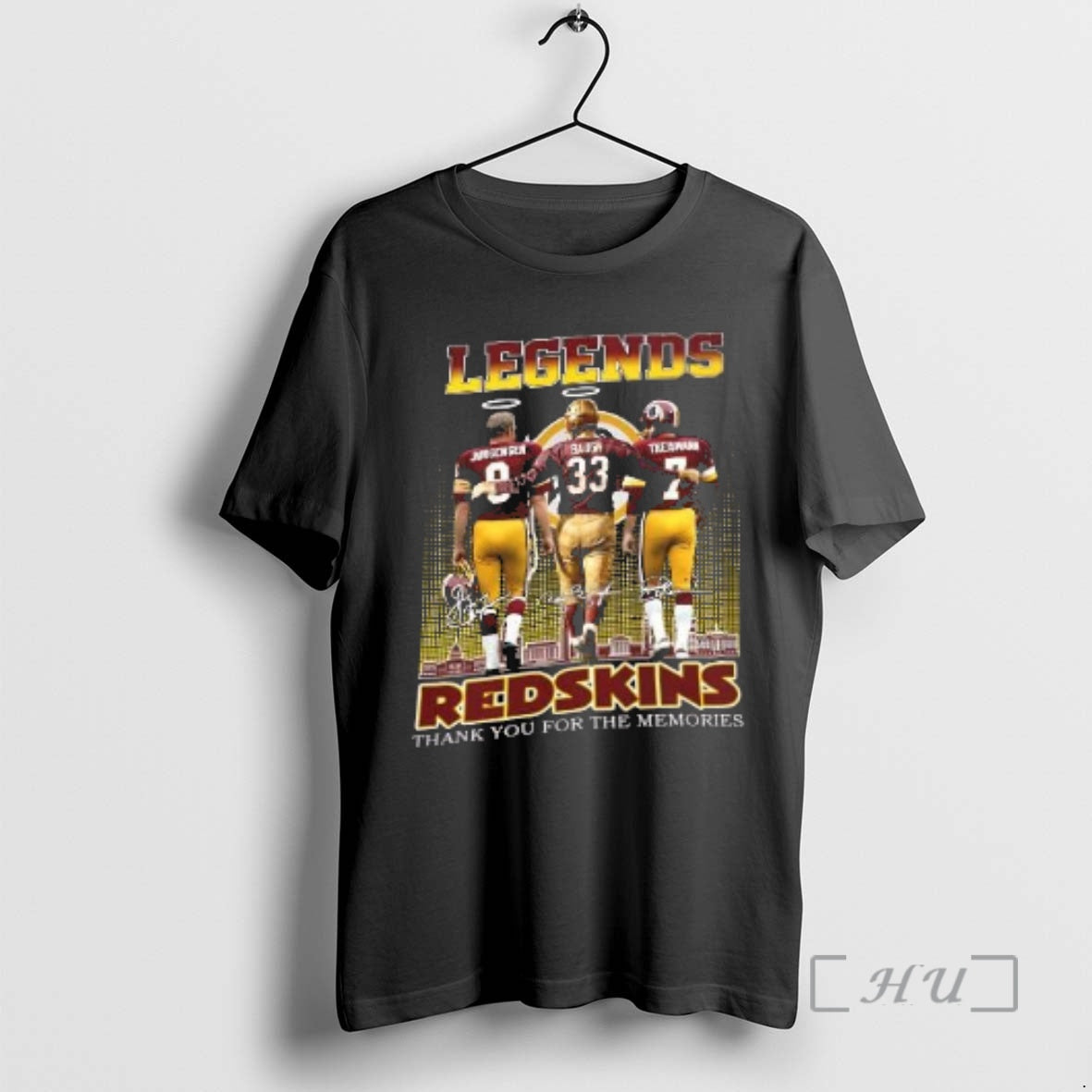 Officials Sonny Jurgensen Sammy Baugh Joe Theismann Washington Commanders Legend Tribute Premium T Shirts Sweater Hoodie,...