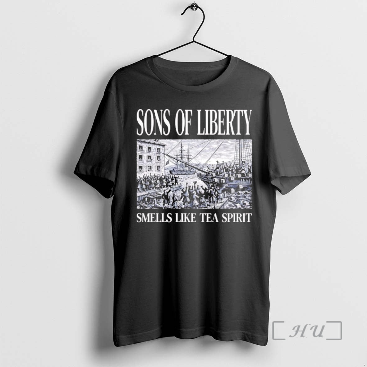 Officials Sons Of Liberty Smells Like Tea Spirit T-Shirts, Hoodie, Sweatshirt | HypeDripTees.com