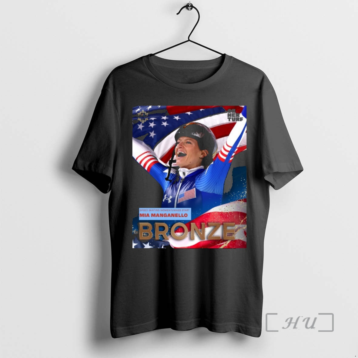 Officials Speed Skating Womens Mass Start Mia Manganello Bronze Milan Cortina 2026 Premium T Shirts Hoodie, Sweatshirt