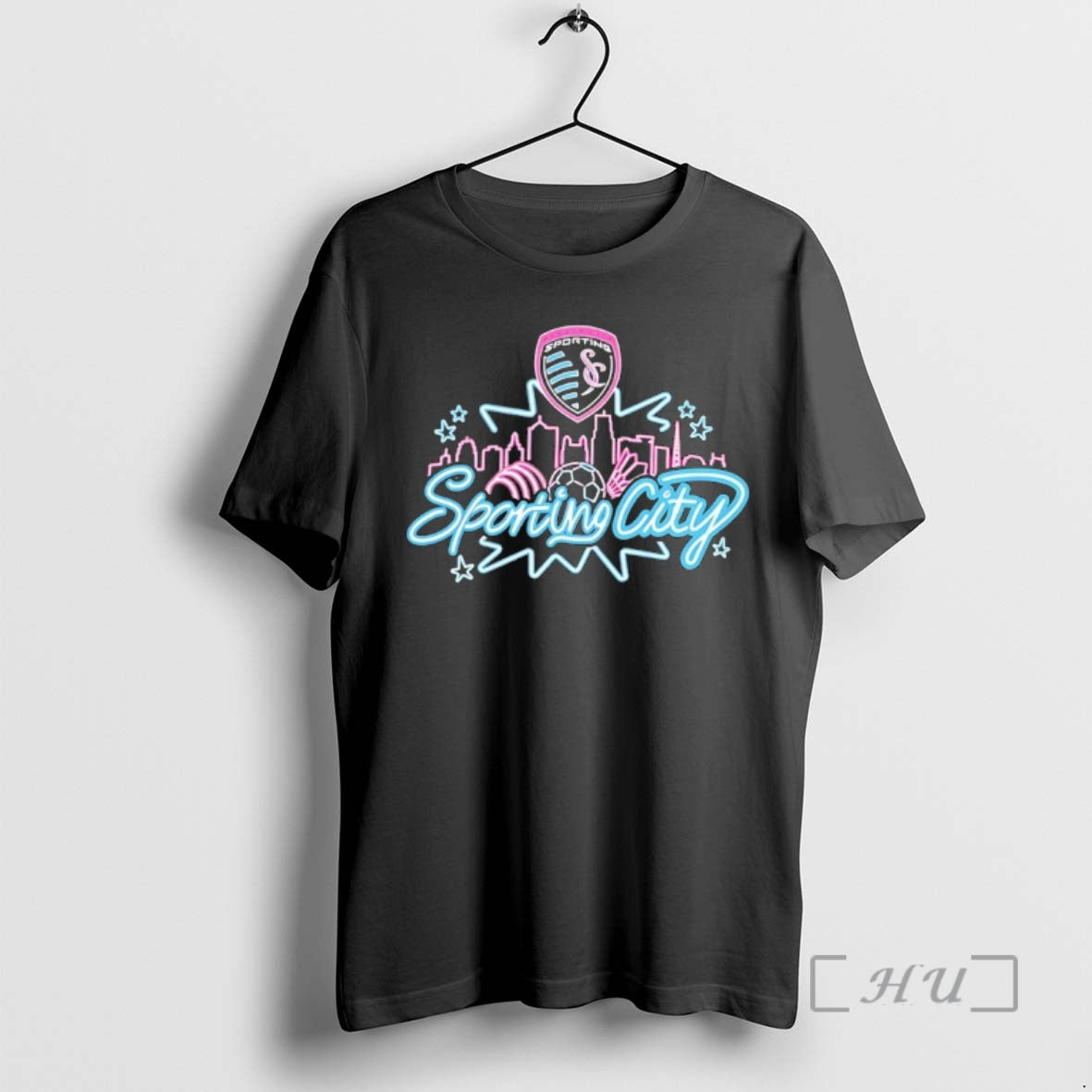 Officials Sporting Kansas City Neon Skyline T-Shirts, Hoodie, Sweatshirt | HypeDripTees.com