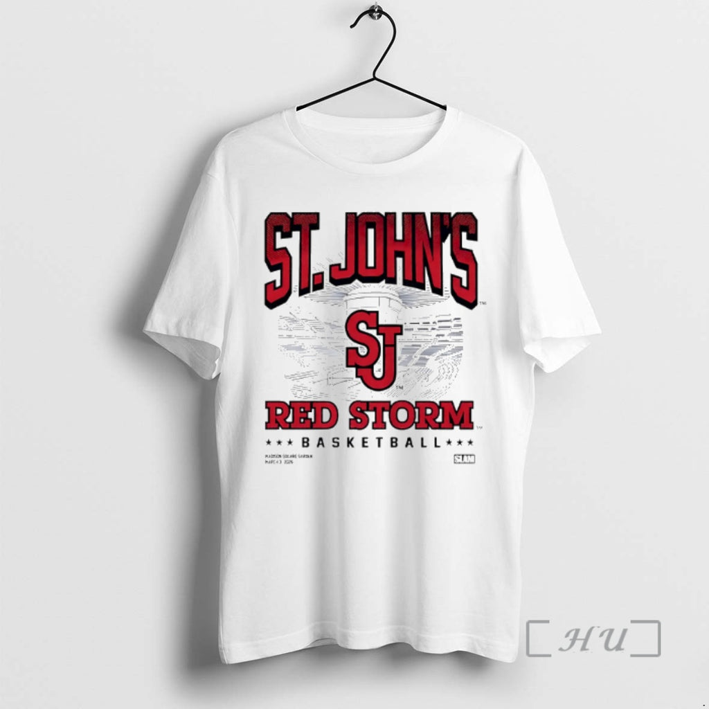 Officials St Johns Red Storm Slam Night At Madison Square Garden Premium T Shirts Sweater