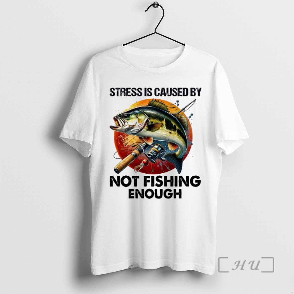 Officials Stress Is Caused By Not Fishing Enough Sea _e2_80_8b_e2_80_8bbass T-Shirts, Hoodie, Sweatshirt | HypeDripTees.com