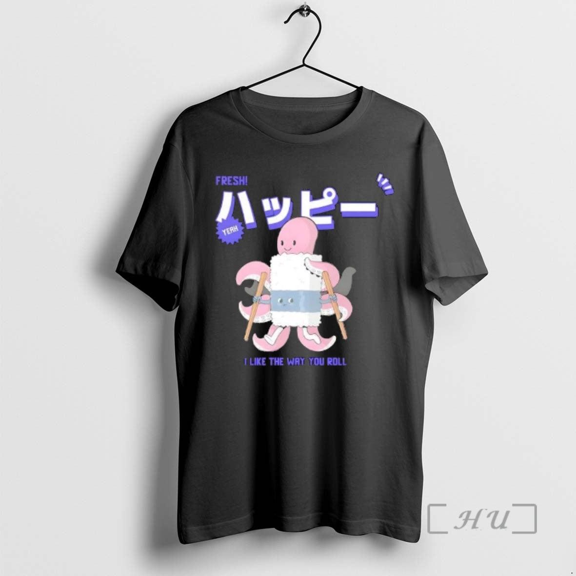 Officials Sushi Roll I Like The Way You Roll Octopus T-Shirts, Hoodie, Sweatshirt | HypeDripTees.com