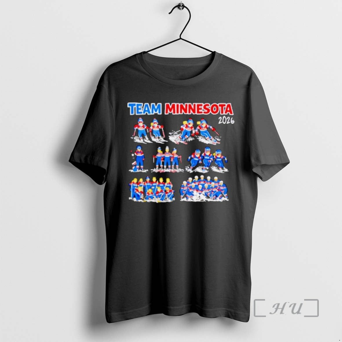 Officials Team Minnesota 2026 Ice Hockey Players And Teams T-Shirts, Hoodie, Sweatshirt | HypeDripTees.com