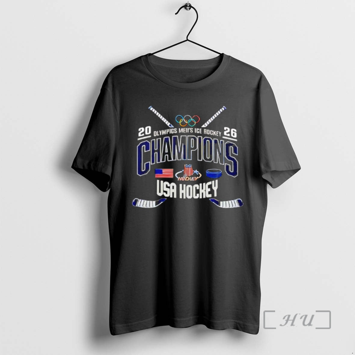 Officials Team Usa 2026 Olympic Mens Ice Hockey Champions Graphic T-Shirts, Hoodie, Sweatshirt | HypeDripTees.com