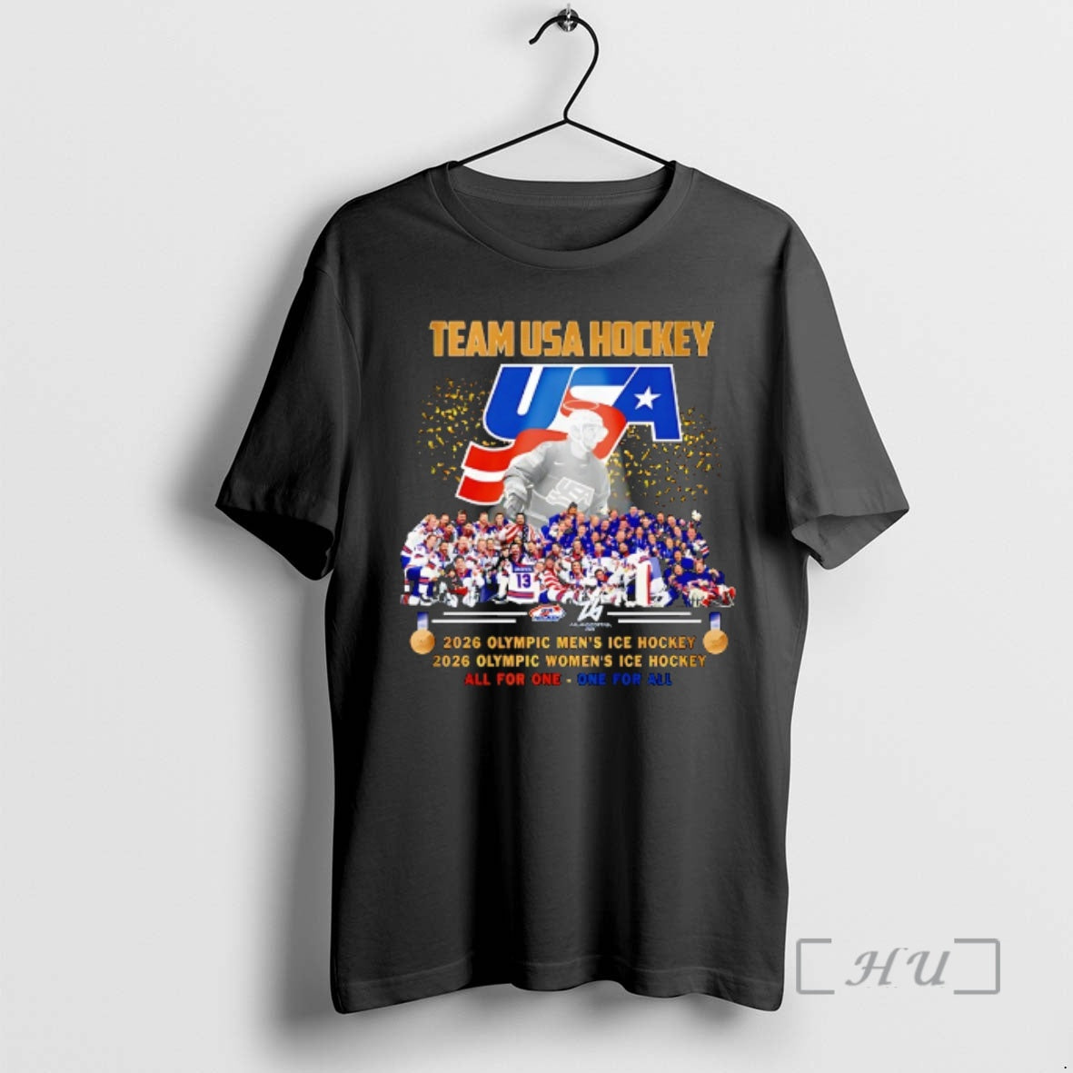 Officials Team Usa Hockey 2026 Olympic Mens Ice Hockey 2026 Olympic Womens Ice Hockey Graphic T-Shirts, Hoodie, Sweatshirt
