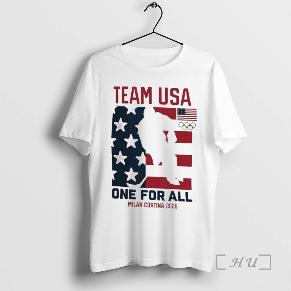 Officials Team Usa Hockey 2026 Winter Olympics Heart Of Gold One For All Milan Cortina T-Shirts, Hoodie, Sweatshirt