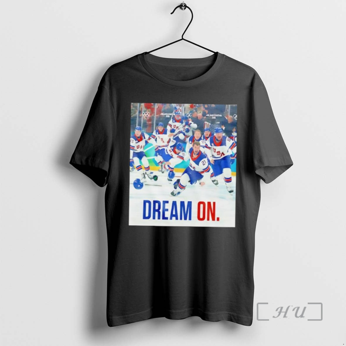 Officials Team Usa Hockey Milano Cortina 2026 Dream On T-Shirts, Hoodie, Sweatshirt | HypeDripTees.com