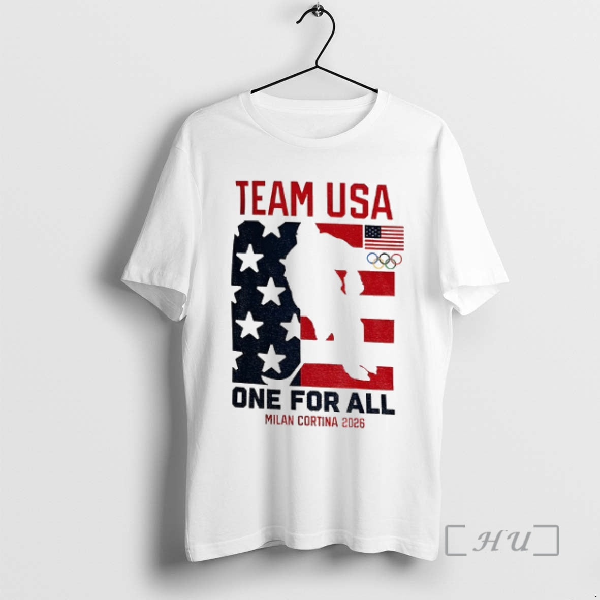 Officials Team Usa One For All Milan Cortina 2026 T-Shirts, Hoodie, Sweatshirt | HypeDripTees.com