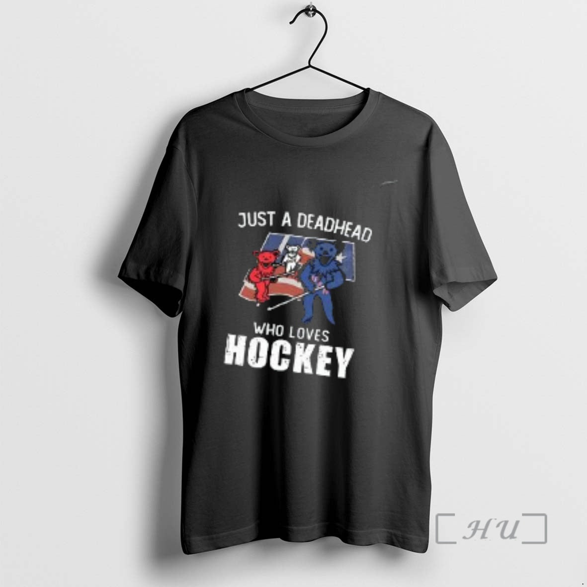 Officials Team Usa World Champions Just A Deadhead Who Loves Hockey Grateful Bears Premium T-Shirts, Hoodie, Sweatshirt