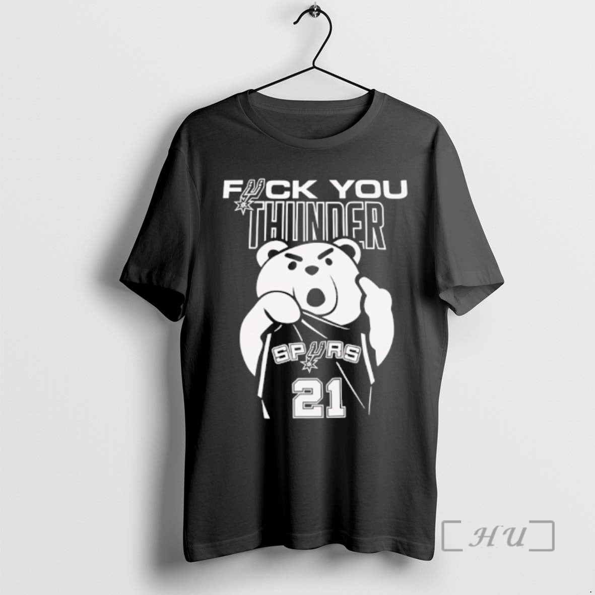 Officials Teddy Fuck You Thunder San Antonio Spurs T-Shirts, Hoodie, Sweatshirt | HypeDripTees.com