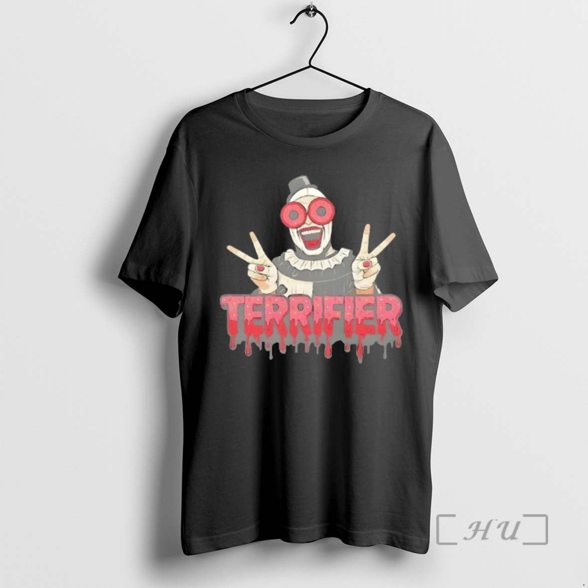 Officials Terrifier Horror Cartoon T-Shirts, Hoodie, Sweatshirt | HypeDripTees.com