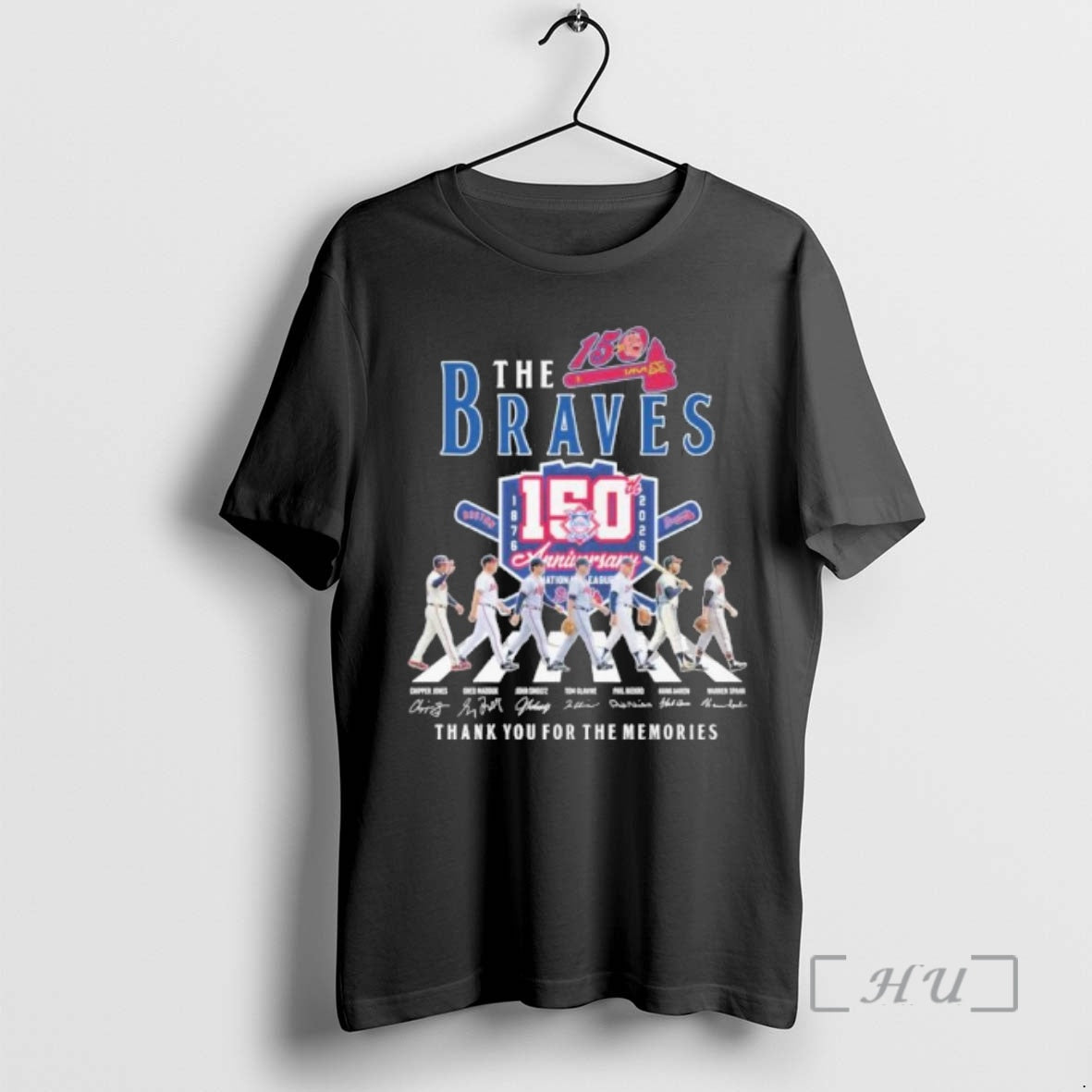 Officials The Atlanta Braves Abbey Road 150th Anniversary 1876 2026 T-Shirts, Hoodie, Sweatshirt | HypeDripTees.com