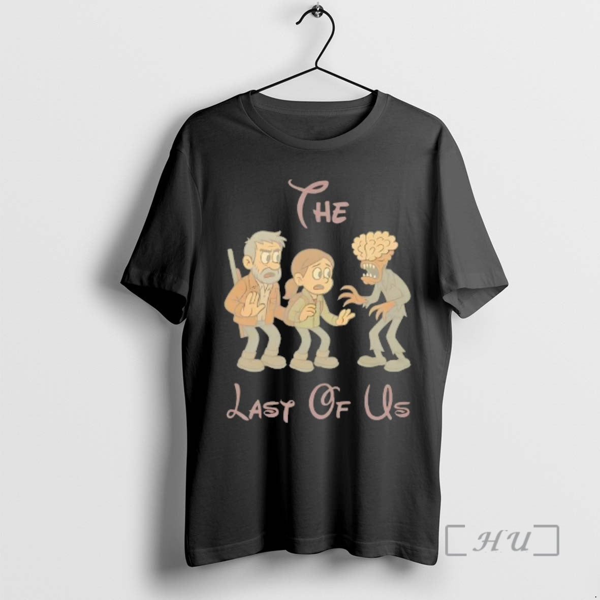 Officials The Last Of Us Rubber Hose Cartoon Joel Ellie And Clicker Parody Premium T-Shirts, Hoodie, Sweatshirt