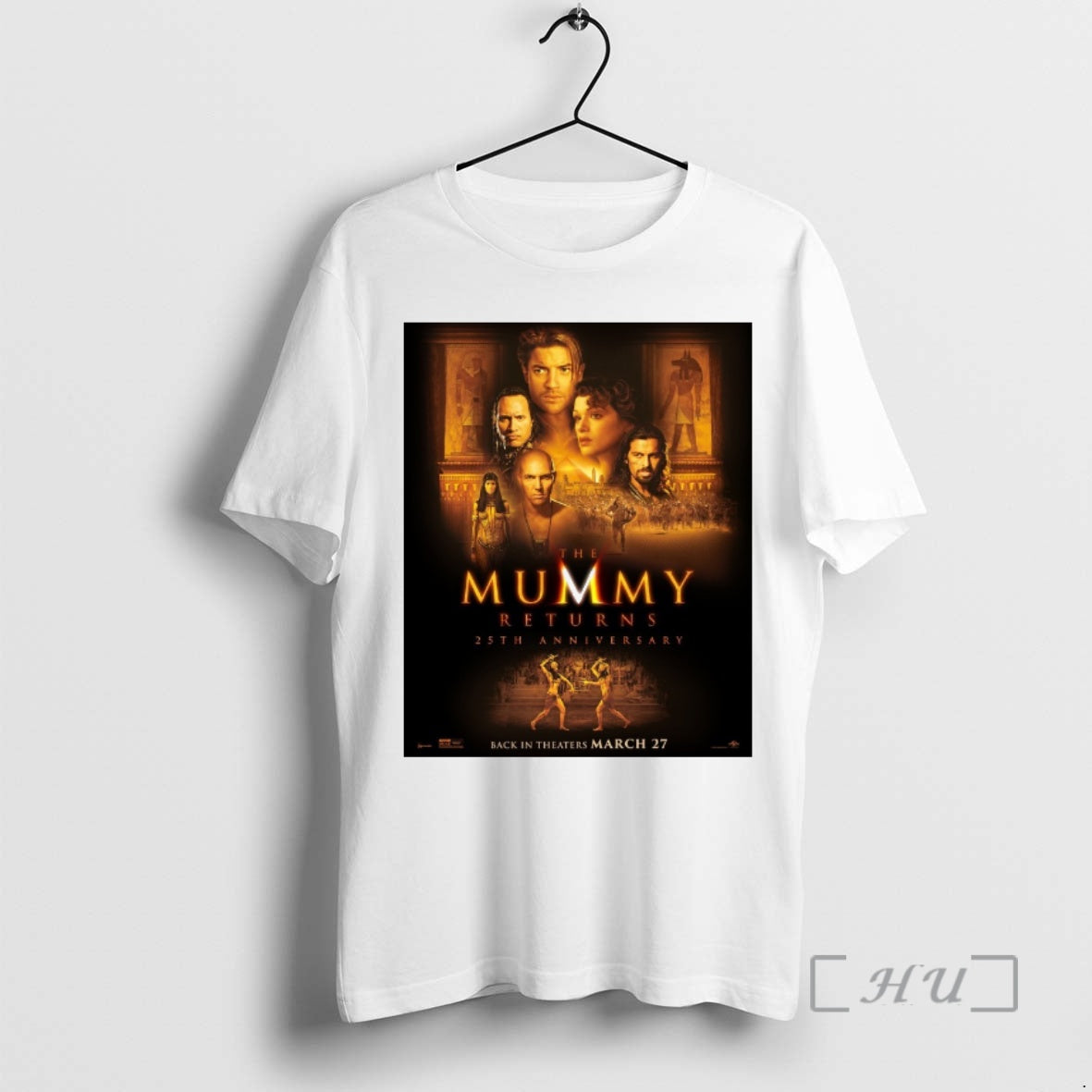 Officials The Mummy Returns 25th Anniversary Back In Theaters March 27 Premium T Shirts Sweater Hoodie, Sweatshirt