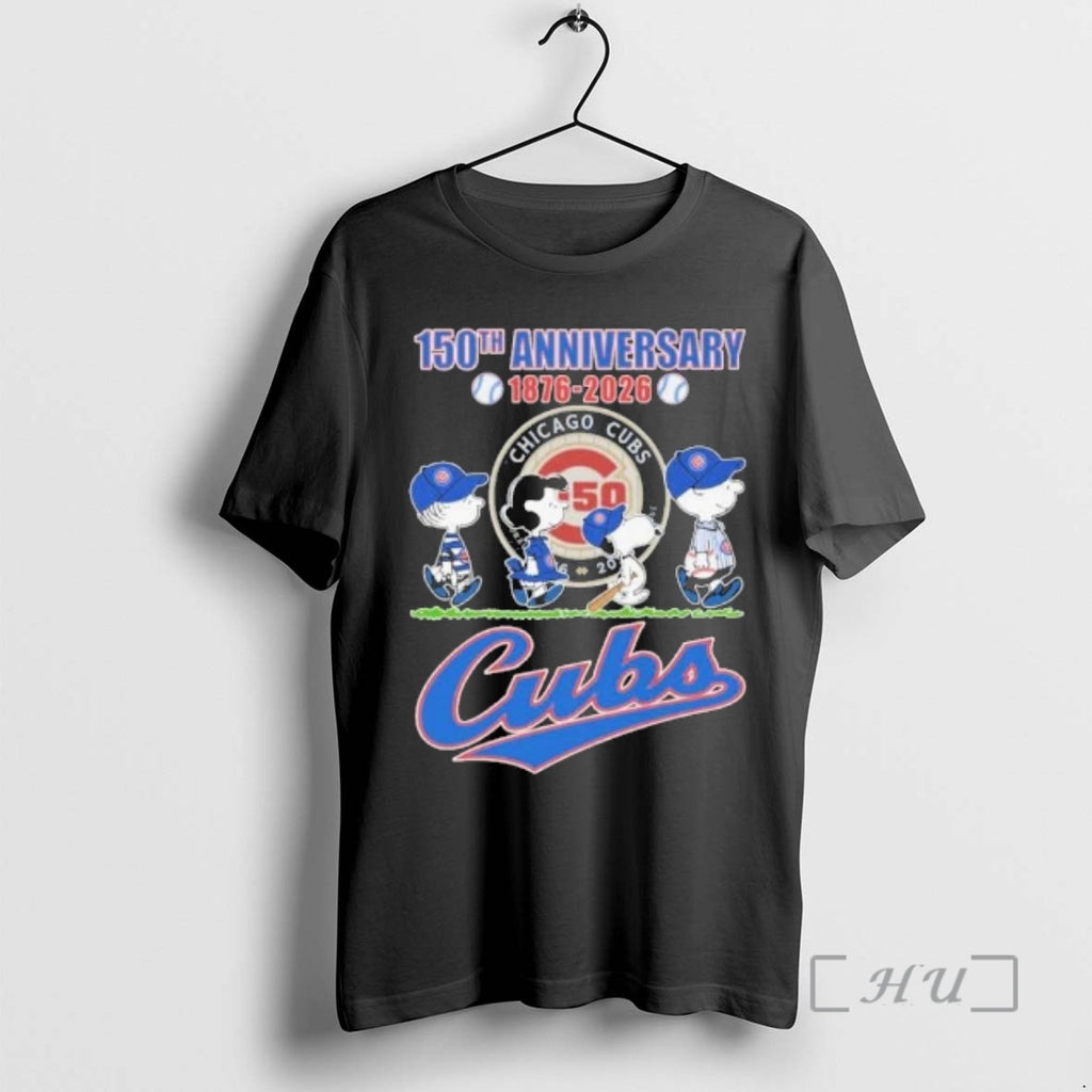 Officials The Peanuts Characters X Chicago Cubs 150th 1876 2026