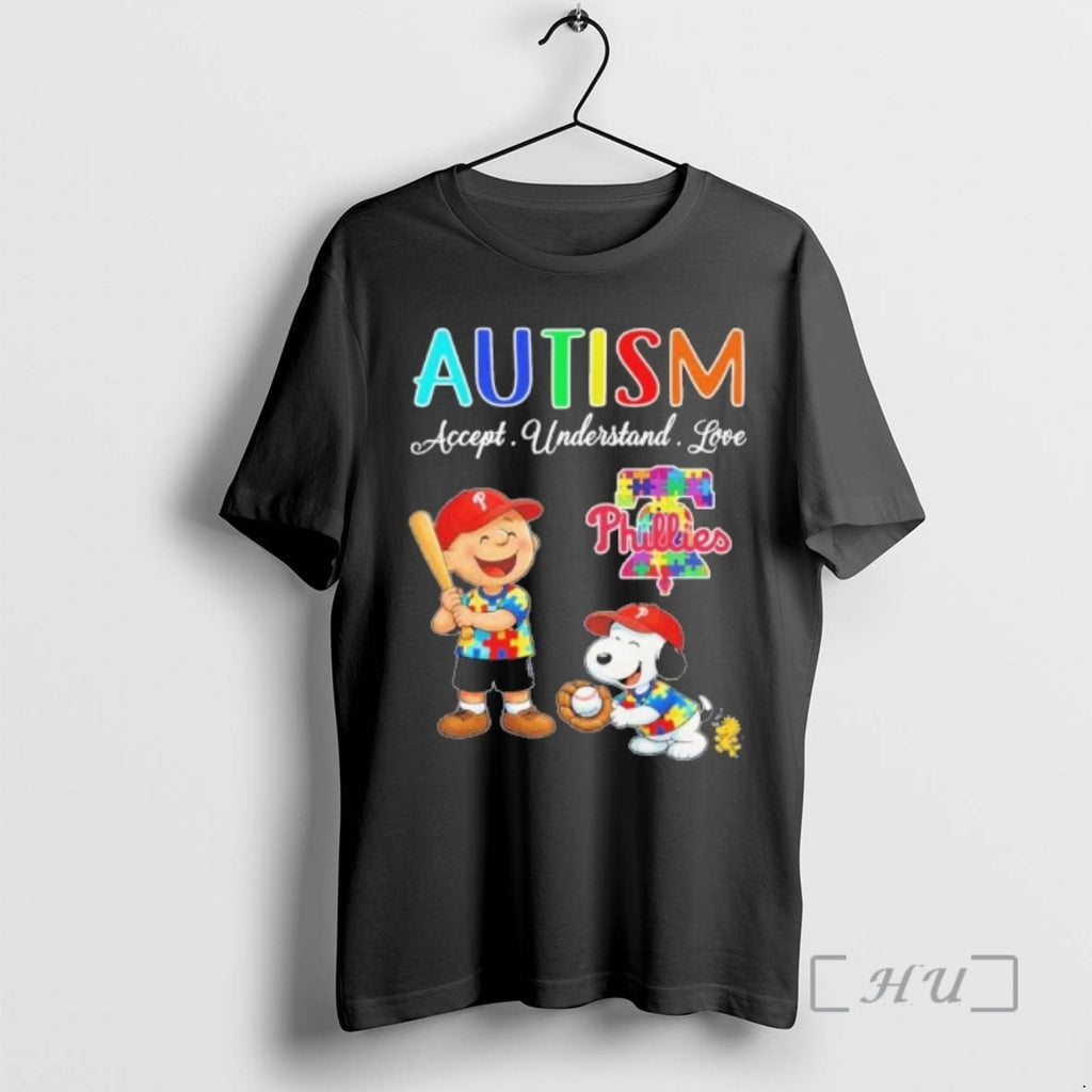 Officials The Peanuts X Philadelphia Phillies Autism Accept Understand Love
