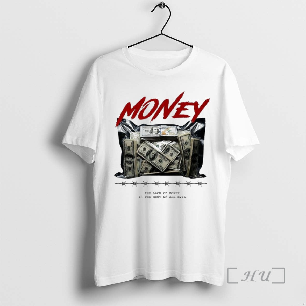 Officials The Lack Of Money Is The Root Of All Evil Quote Premium T Shirts Hoodie, Sweatshirt | HypeDripTees.com