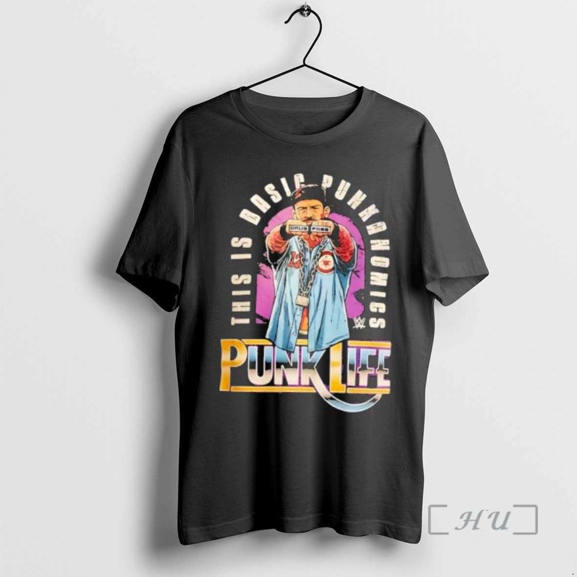 Officials This Is Basic Punkanomics Punk Life Cm Punk Wrestling T-Shirts, Hoodie, Sweatshirt | HypeDripTees.com