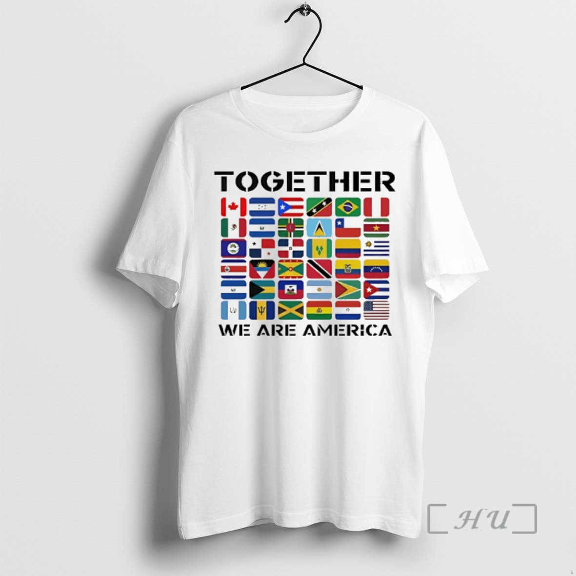 Officials Together We Are America Flags T-Shirts, Hoodie, Sweatshirt | HypeDripTees.com