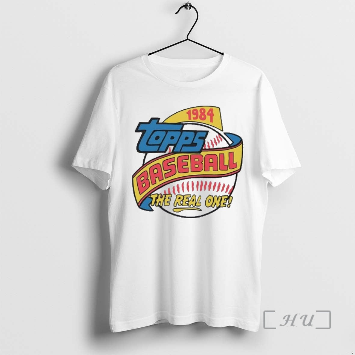 Officials Topps Baseball 1984 The Real One Logo T-Shirts, Hoodie, Sweatshirt | HypeDripTees.com