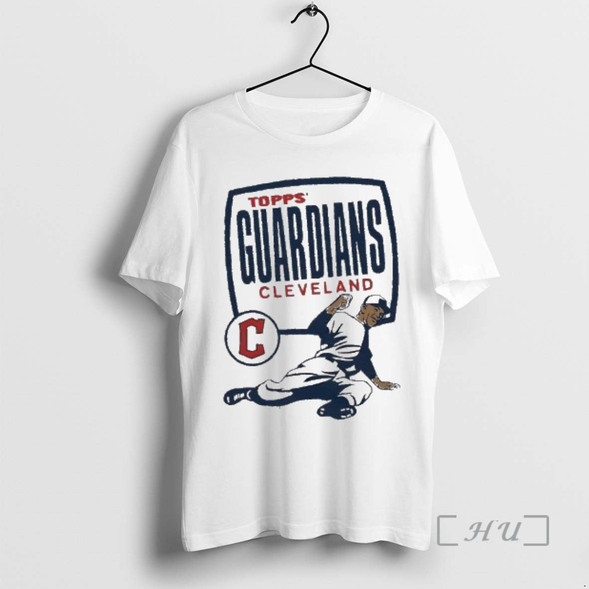 Officials Topps Cleveland Guardians Baseball Player Logo Graphic T-Shirts, Hoodie, Sweatshirt | HypeDripTees.com