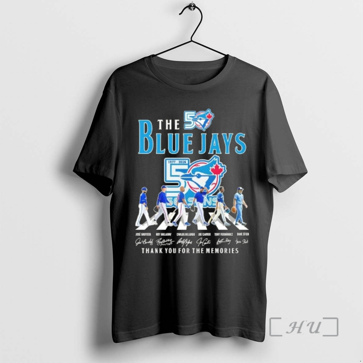 Officials Toronto Blue Jays Jose Bautista And Legends Abbey Road Thank You For The Memories T-Shirts, Hoodie, Sweatshirt