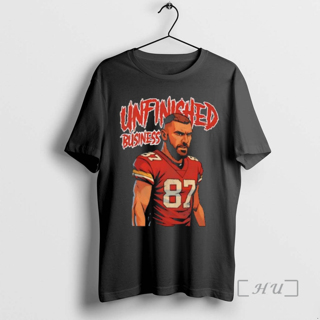 Officials Travis Kelce Unfinished Business Graphic