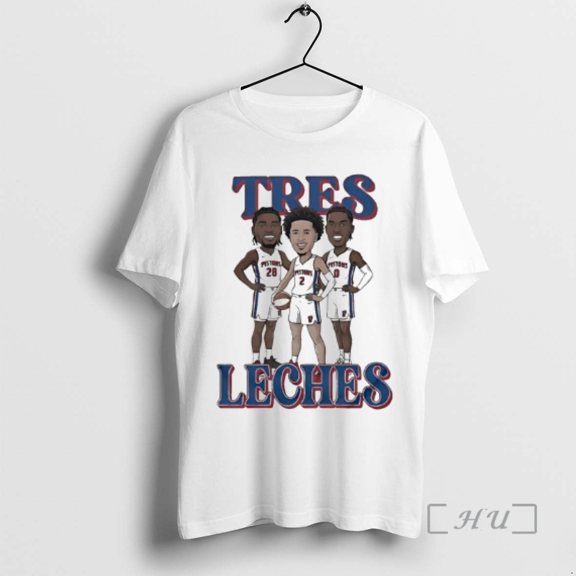 Officials Tres Leches Detroit Pistons Isaiah Stewart Jalen Duren Cade Cunningham Team 28 2 T-Shirts, Hoodie, Sweatshirt