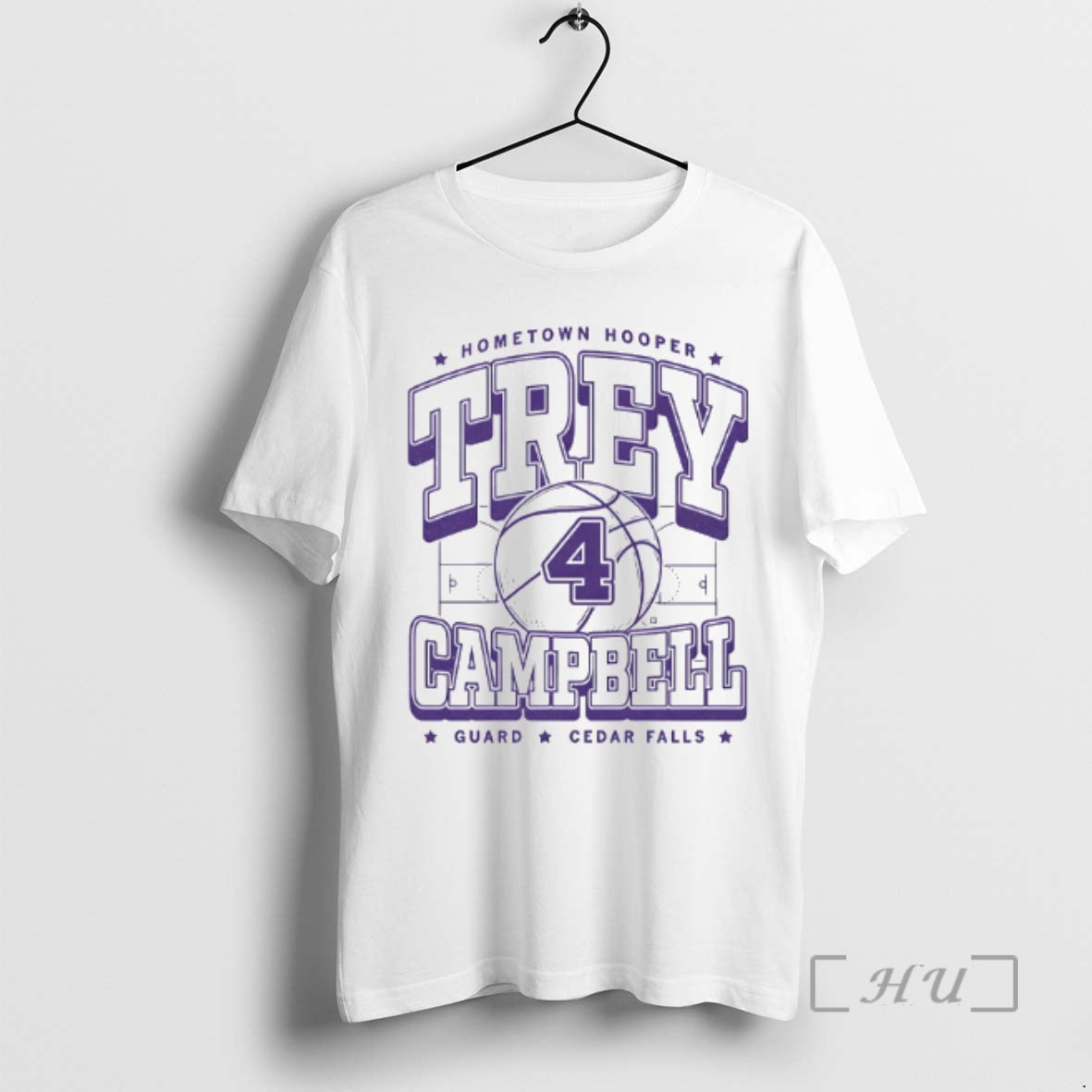 Officials Trey Campbell Hometown Hooper Guard Cedar Falls T-Shirts, Hoodie, Sweatshirt | HypeDripTees.com