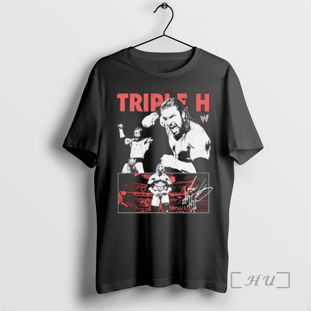 Officials Triple H Action Signature T-Shirts, Hoodie, Sweatshirt | HypeDripTees.com