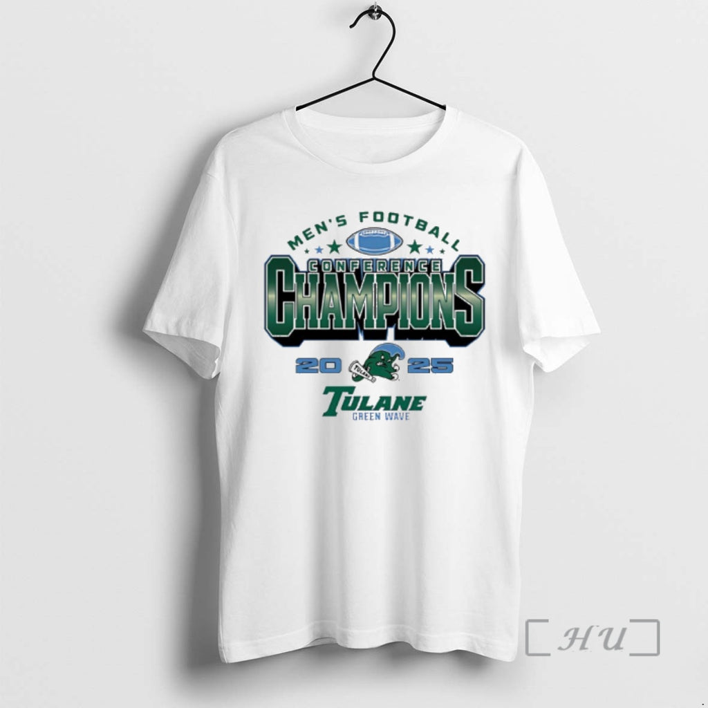 Officials Tulane Green Wave 2025 Mens Football Conference Champions