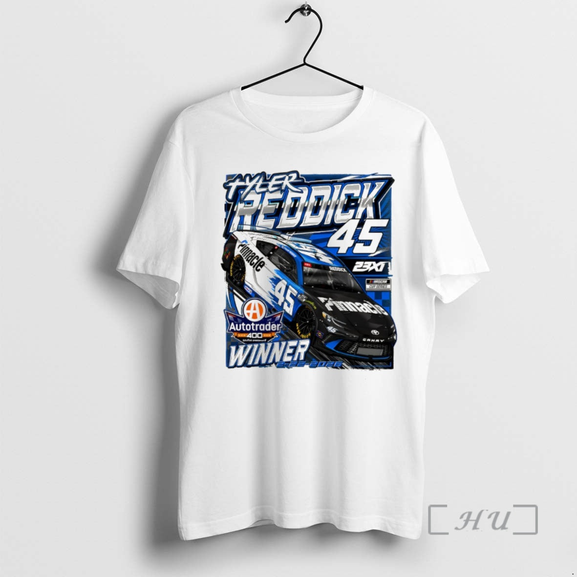 Officials Tyler Reddick Heather Autotrader 400 Race Winner 23xi Autotrader T-Shirts, Hoodie, Sweatshirt | HypeDripTees.com