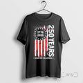 Officials Usa 250 Years Quarter Millennial 1776 2026 American Flag Retro Premium T Shirts Sweater