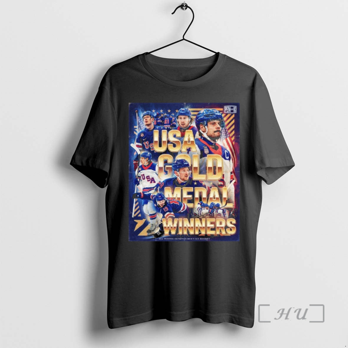 Officials Usa Gold Medal Winners 2026 Winter Olympics Mens Ice Hockey Open Ice Premium T-Shirts, Hoodie, Sweatshirt