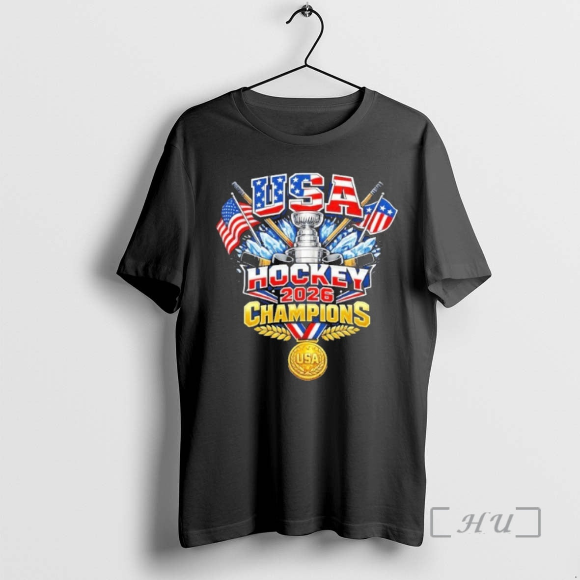 Officials Usa Hockey 2026 Champions Trophy T-Shirts, Hoodie, Sweatshirt | HypeDripTees.com