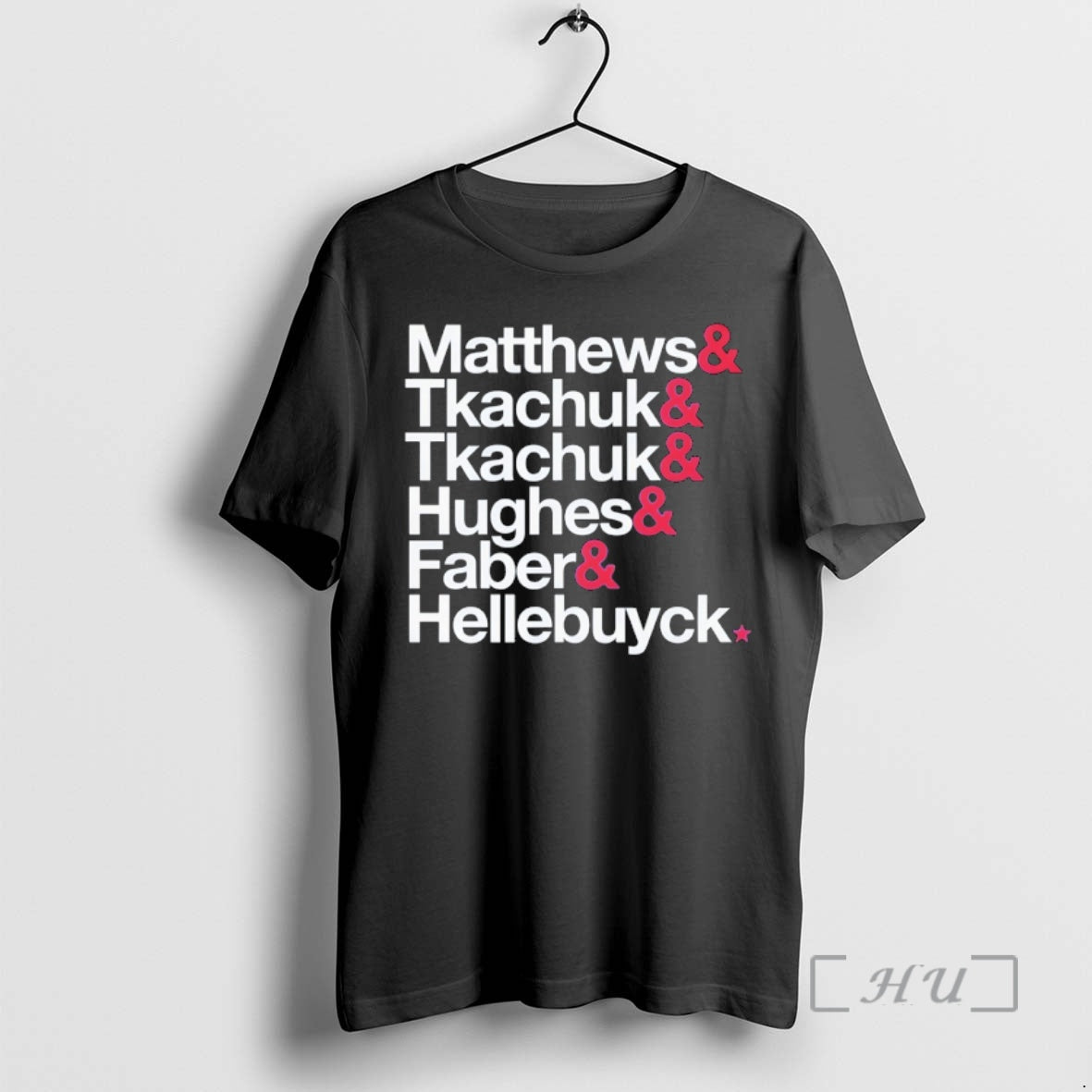 Officials Usa Hockey 2026 Olympic Matthews Tkachuk Tkachuk Hughes Faber Hellebuyck Premium T Shirts Sweater Hoodie,...