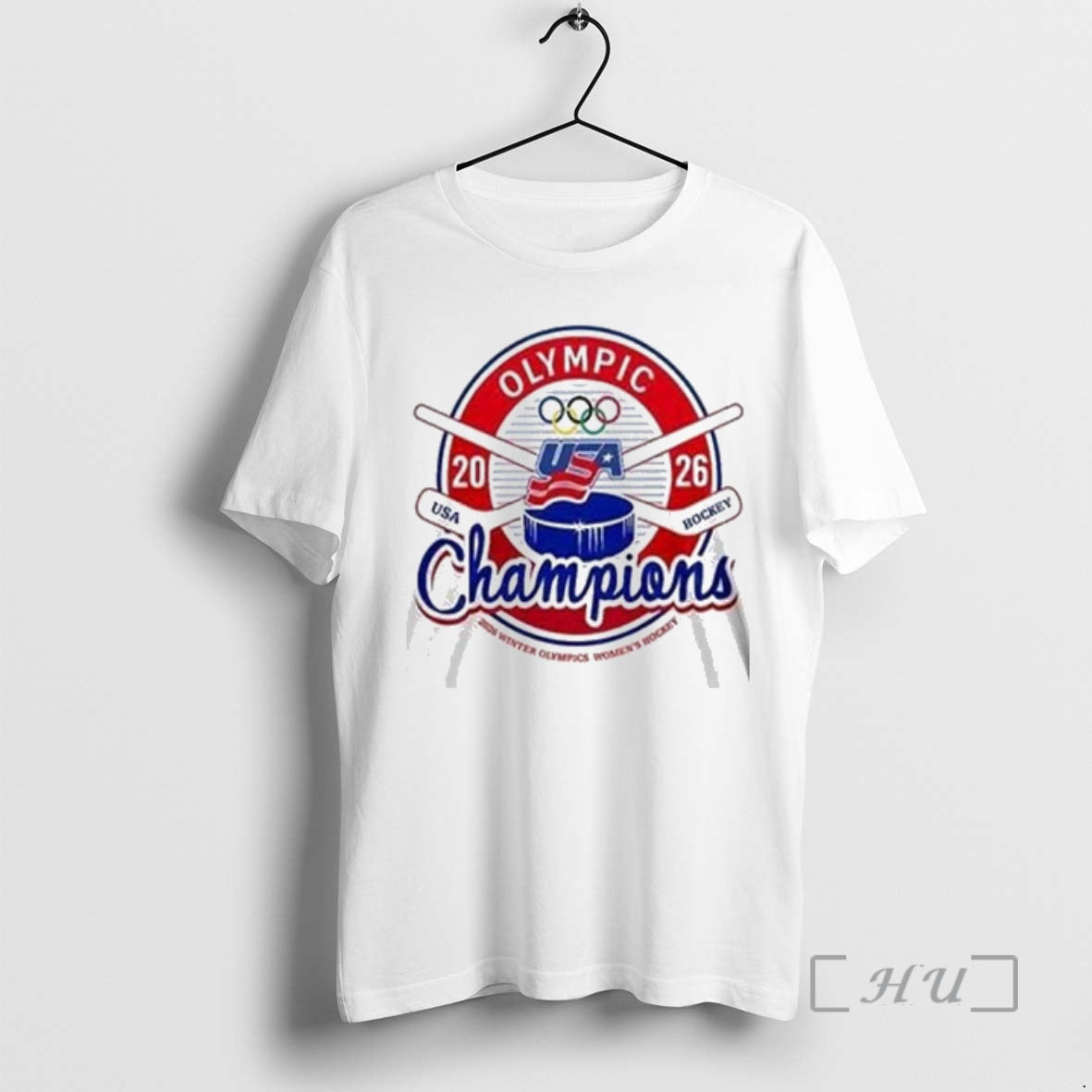 Officials Usa Hockey 2026 Women Olympic Champs Limited Edition Two Sided Mockup Two Side Premium T-Shirts, Hoodie, Sweatshirt