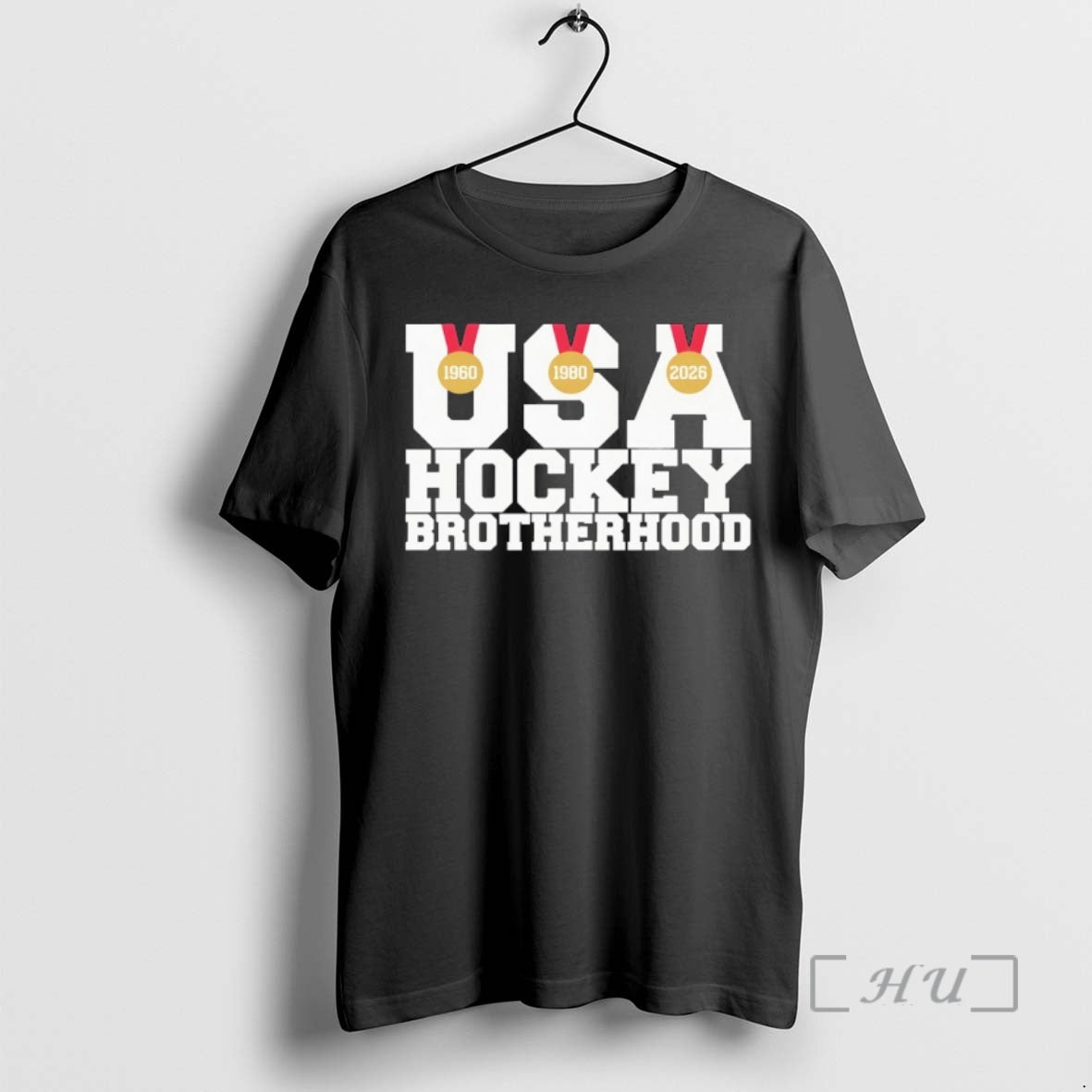 Officials Usa Hockey Brotherhood Olympic Gold Medals 1960 1980 And 2026 Premium T Shirts Sweater Hoodie, Sweatshirt