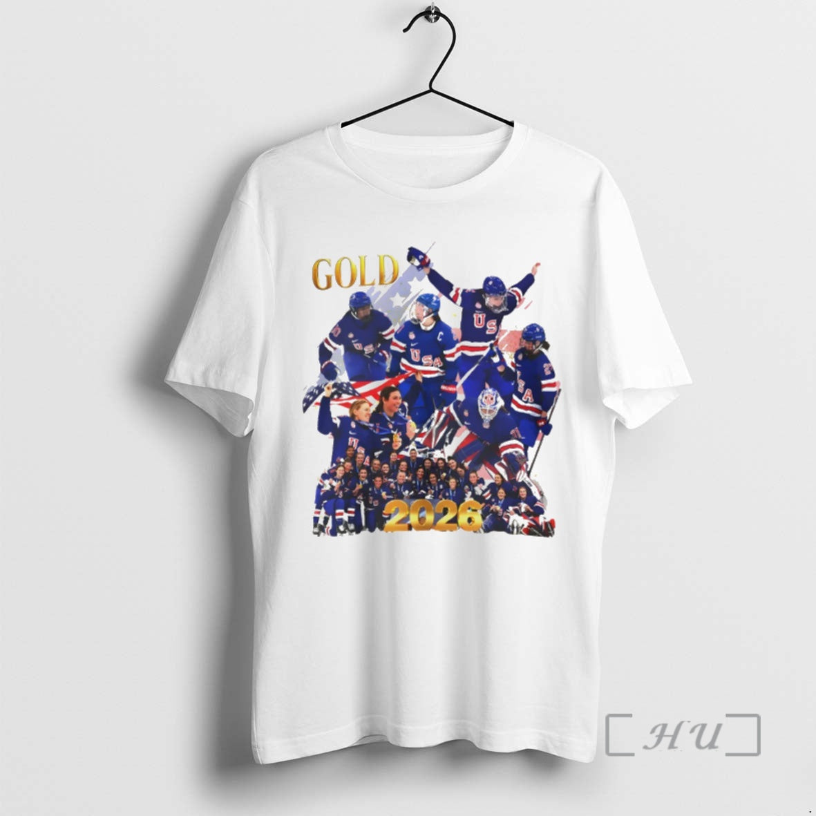 Officials Usa Hockey Champions Olympic 2026 Gold Milano Cortina 2026 Winter Premium T Shirts Sweater Hoodie, Sweatshirt