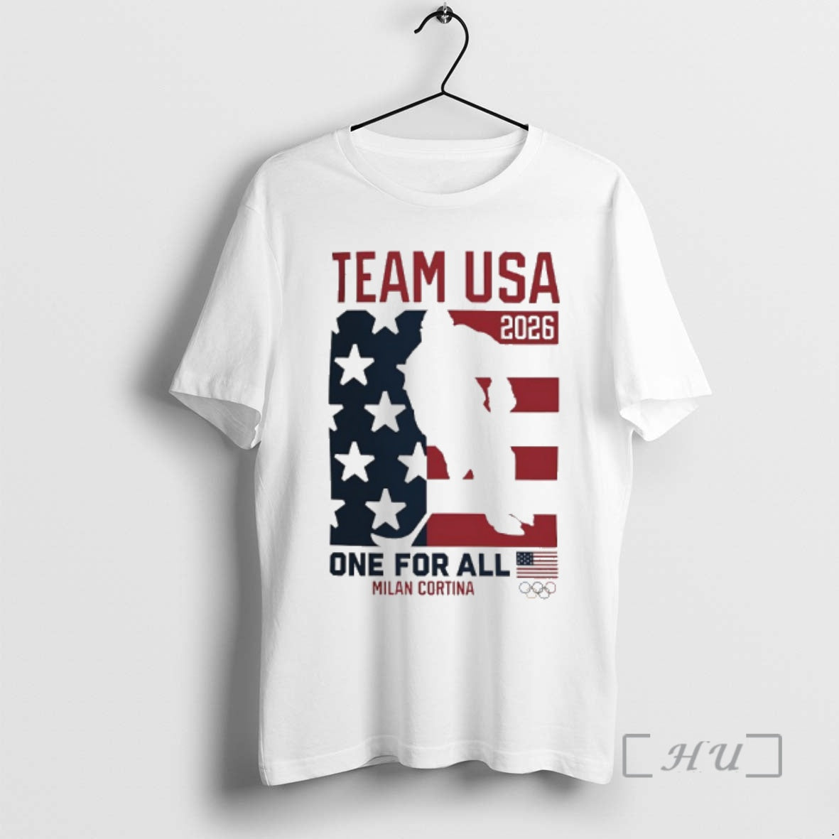 Officials Usa Hockey One For All 2026 Winter Olympics Heart Of Gold Premium T Shirts Hoodie, Sweatshirt | HypeDripTees.com
