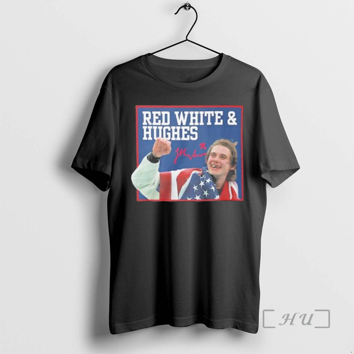 Officials Usa Hockey Red White And Hughes World Champs T-Shirts, Hoodie, Sweatshirt | HypeDripTees.com