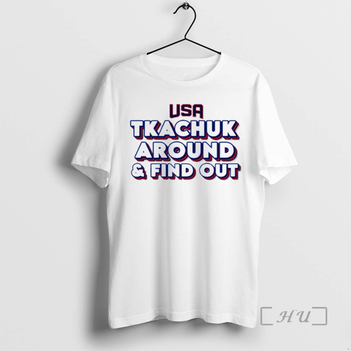 Officials Usa Hockey Tkachuk Around And Find Out Vintage T-Shirts, Hoodie, Sweatshirt | HypeDripTees.com