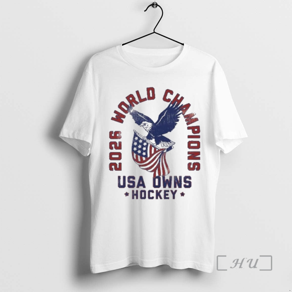 Officials Usa Hockey World Champions 2026 Usa Owns T-Shirts, Hoodie, Sweatshirt | HypeDripTees.com