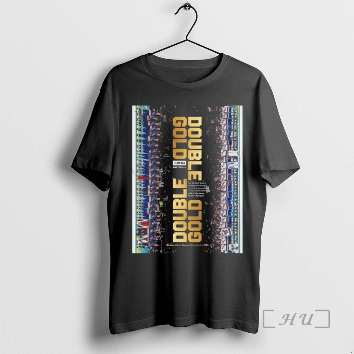 Officials Usa Mens And Womens Olympic Hockey Team Double Gold Olympic Winter Milano Cortina 2026 T-Shirts, Hoodie, Sweatshirt