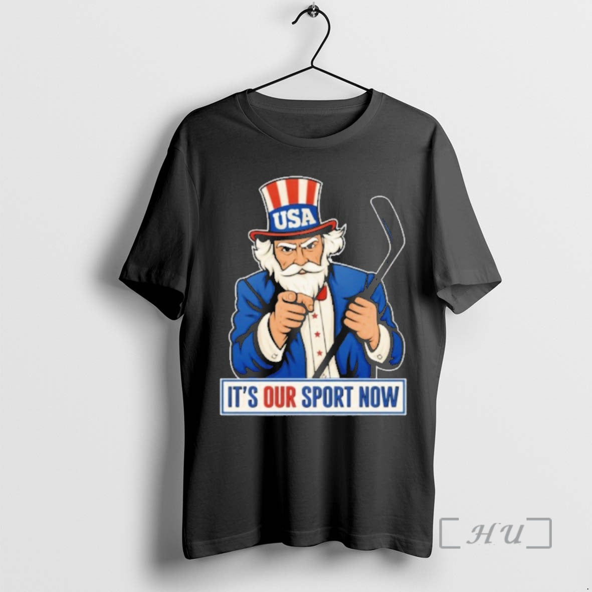 Officials Usa Olympic Gold Medal Hockey Jack Hughes Its Our Sport Now Premium T Shirts Hoodie, Sweatshirt | HypeDripTees.com