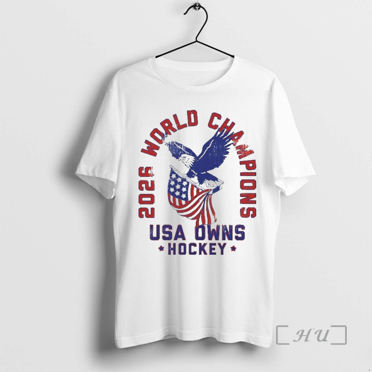 Officials Usa Owns Hockey 2026 World Champions Vintage T-Shirts, Hoodie, Sweatshirt | HypeDripTees.com