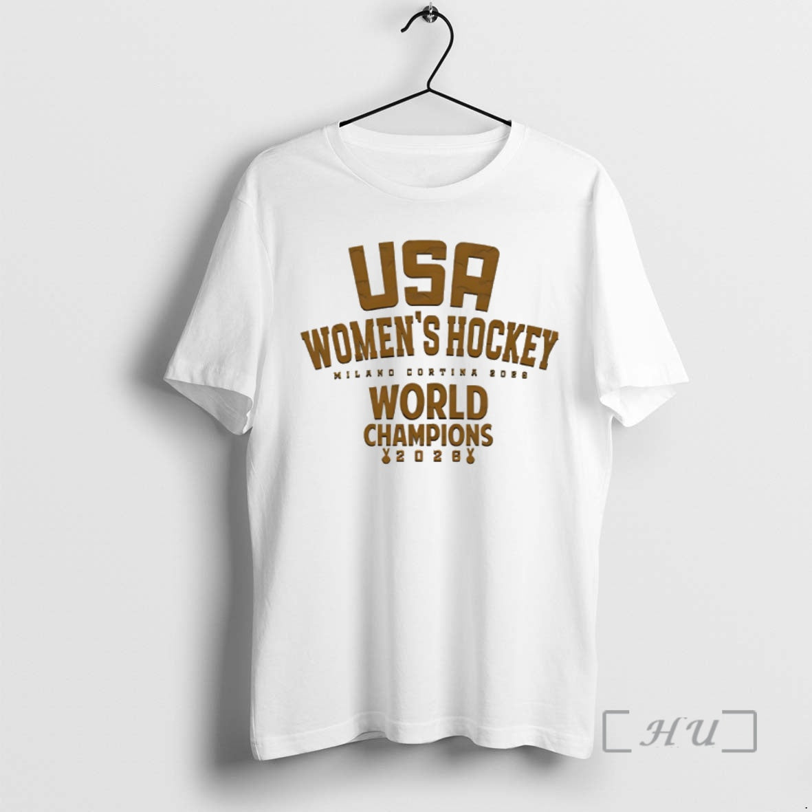 Officials Usa Womens Hockey World Champions 2028 Milano Cortina T-Shirts, Hoodie, Sweatshirt | HypeDripTees.com